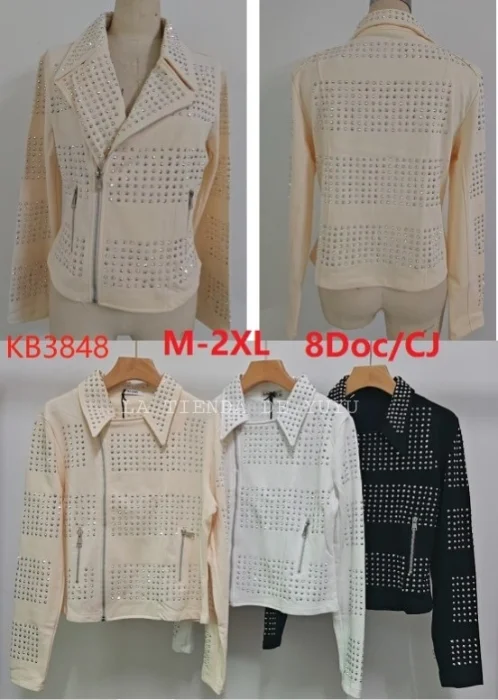 Campera Brillo Mujer Fiesta Importado la Tienda de Yuyu