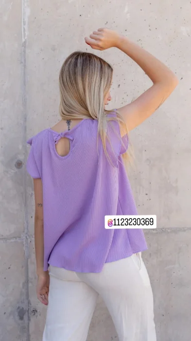 Blusa Wafle T. 3 al 8