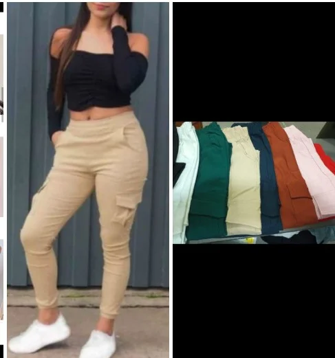 Cargos de Bengalina Elastizada Buen Calze