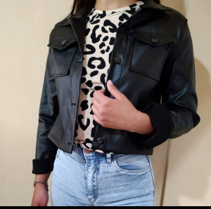 Campera Corta Cuerina T2 al T5