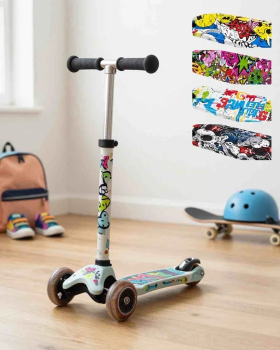 Monopatin Infantil 3 Ruedas Luces Led