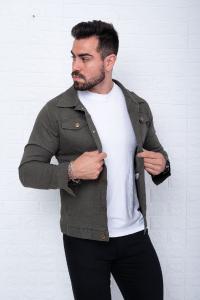 Campera de Hombre ( Verde Militar) - Miniatura 3