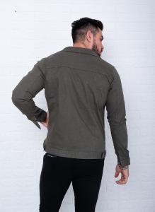Campera de Hombre ( Verde Militar) - Miniatura 5
