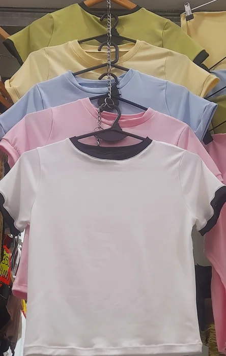 Curva Top Modal Manga Corta