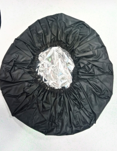 Gorro Térmico Acolchado Plateado