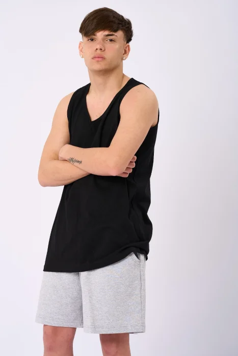 Musculosa Lisa Hombre Algodon