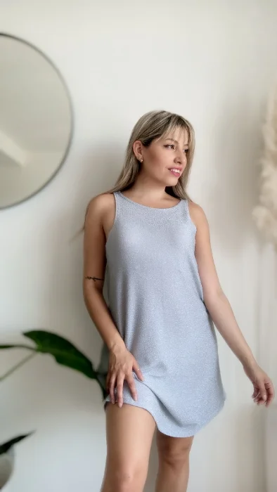 Liquidacion Vestido Lurex