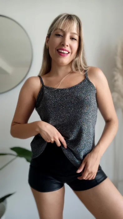 Liquidacion Musculosa Lurex C/redondo