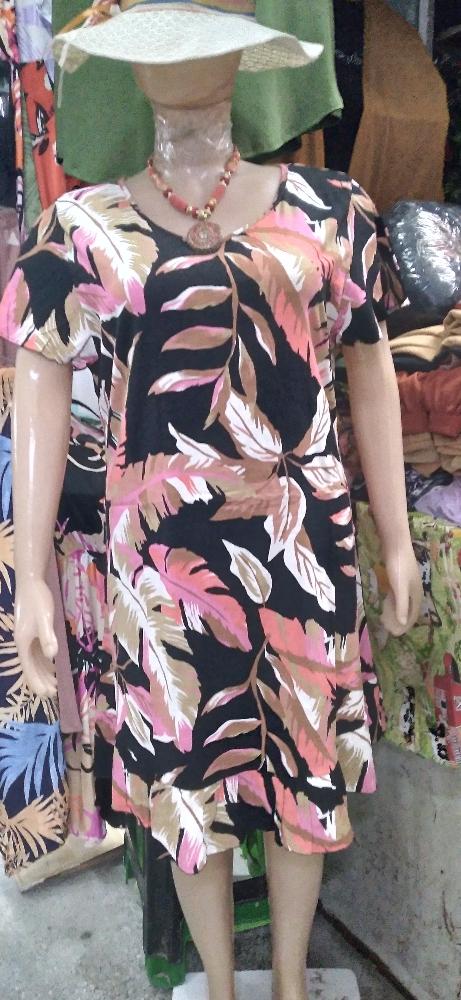 Vestido Lino Spandex Talles Especiales - Imagen 4