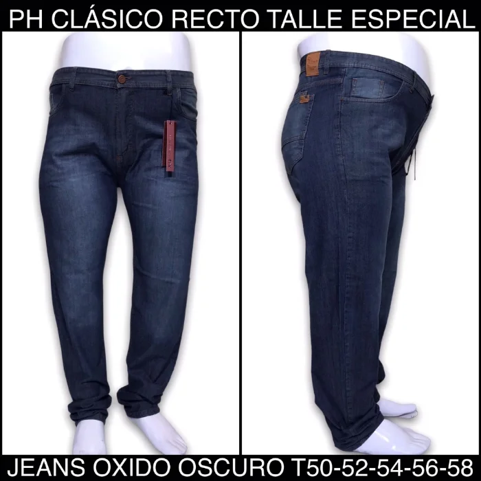 Corte Recto Jeans Rigido T-50 al 58