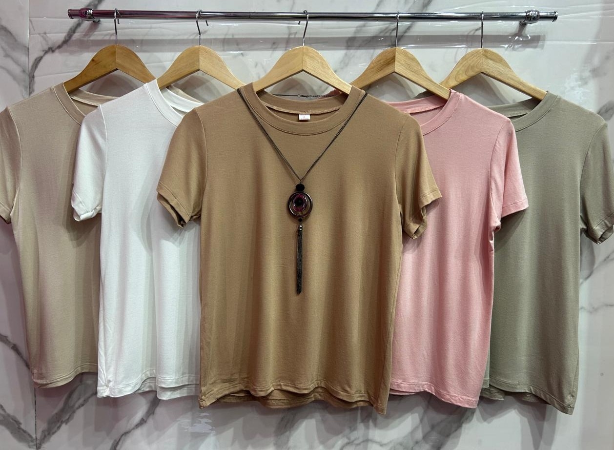 Remera Básica Modal /viscosa - Imagen 2