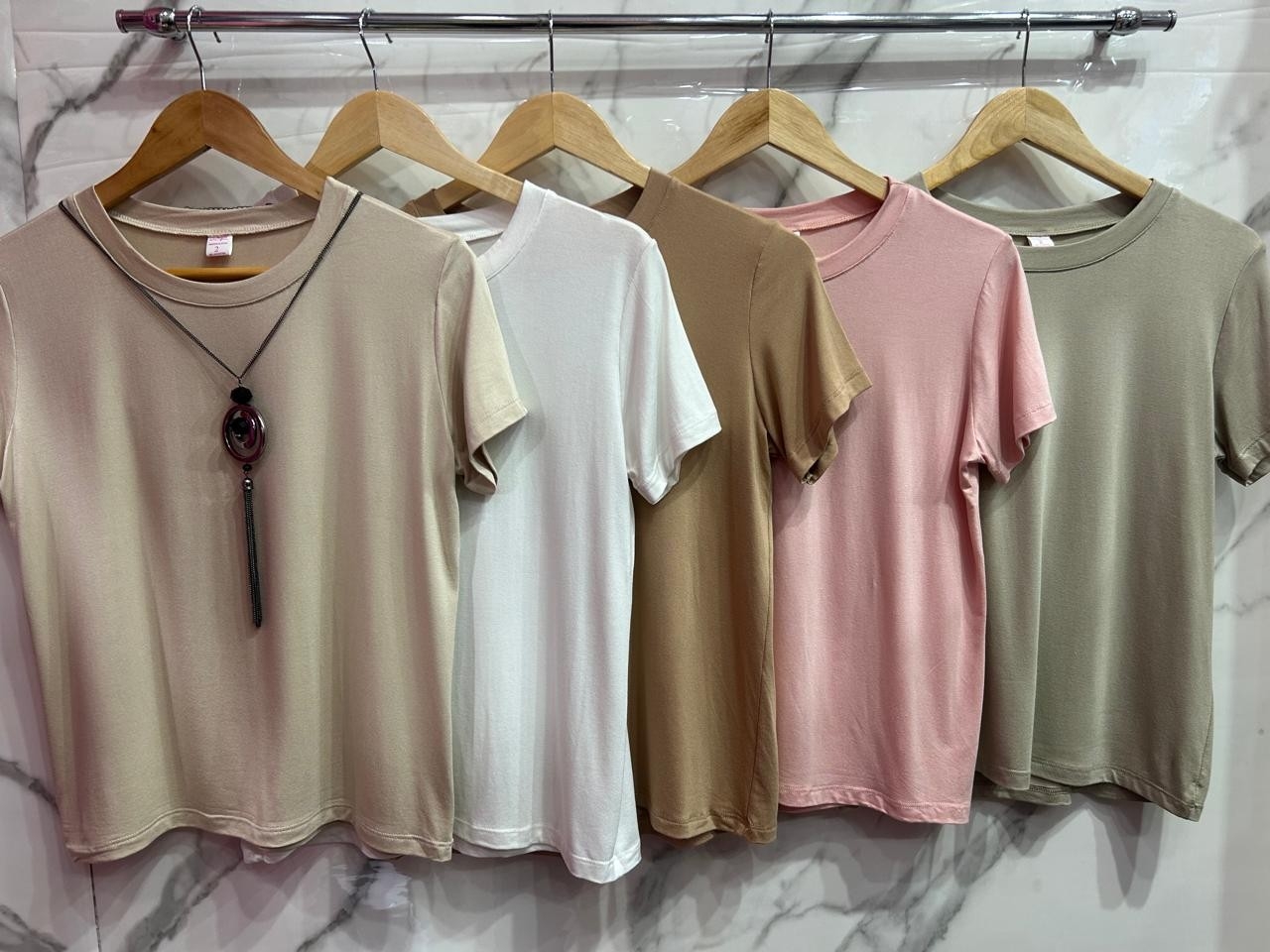 Remera Básica Modal /viscosa - Imagen 4