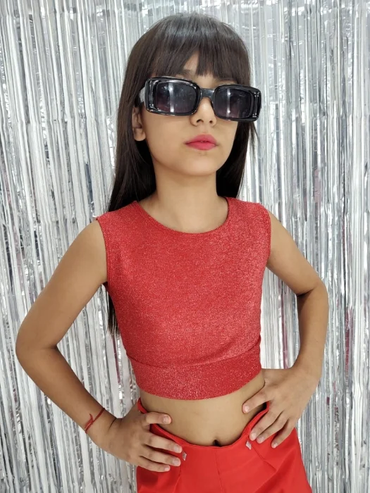 Pupero de Material Lurex