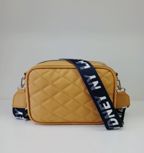 Bandolera Matalasseada con Cinta Colores Pastel Andyluaccesorios. - Miniatura 5