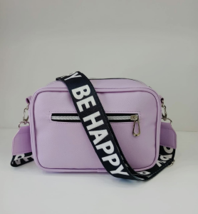 Bandolera Matalasseada con Cinta Colores Pastel Andyluaccesorios. - Miniatura 4