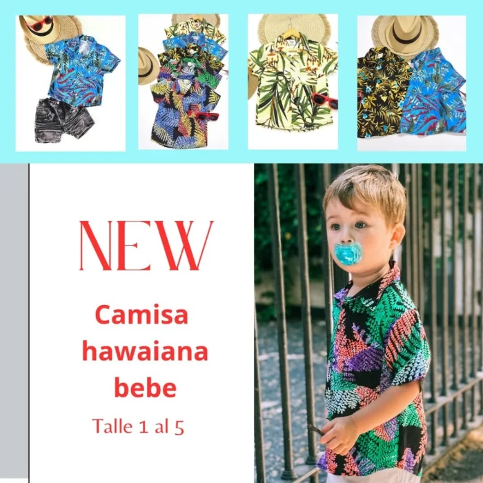 Camisas Aloha para Bebés