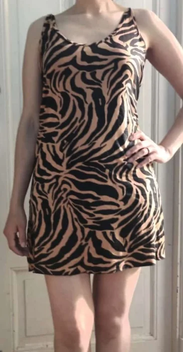 Vestido  Animal Print