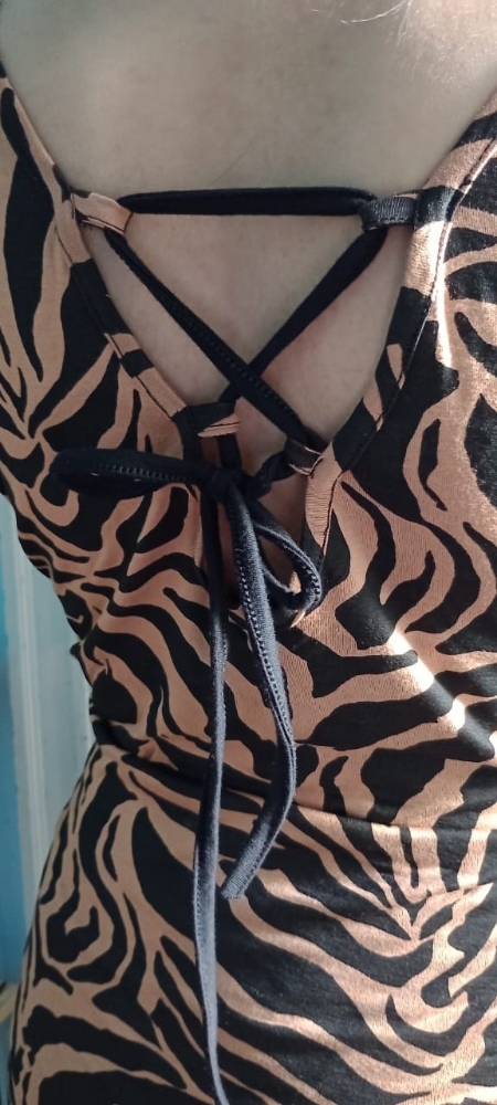 Vestido  Animal Print - Imagen 2