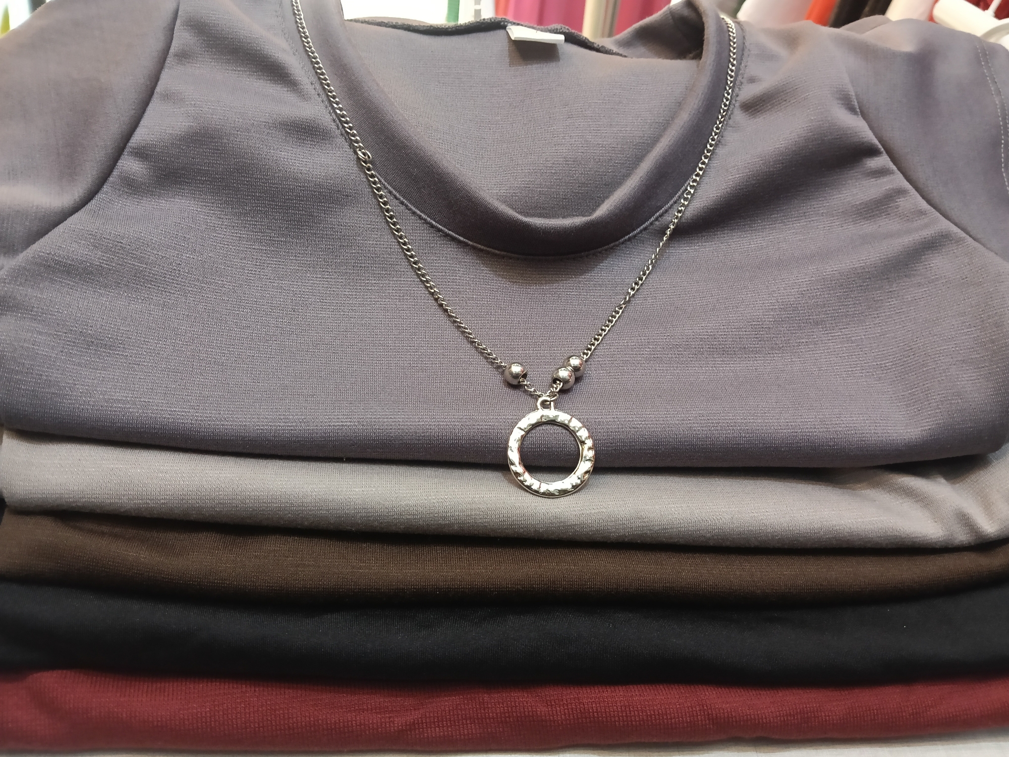 Ultimos Vestidos con Frunce de Punto Roma - Imagen 3