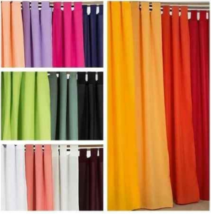 Cortinas de Microfibra Lisa