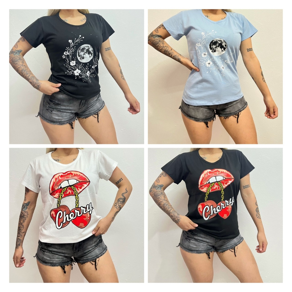 Remera Algodon Peinado - Imagen 2