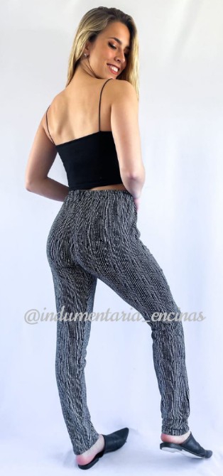 Babucha Rayada Modal Viscosa Talla 1 al 5 - Imagen 2