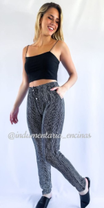 Babucha Rayado Modal Viscosa Especiales Talle 6 al 10