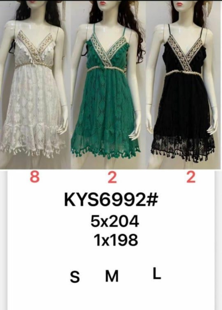Vestidos Corto Encaje - Imagen 4