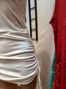 Vestido Musculosa con Frunce - Miniatura 3