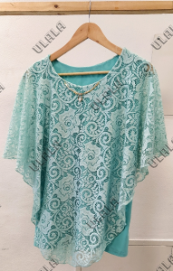 Poncho de Encaje para Fiesta