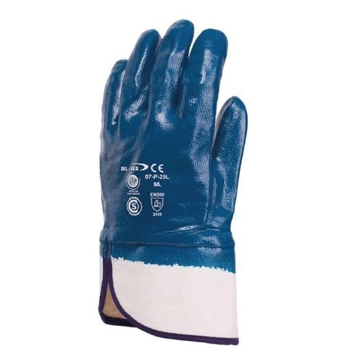 Guante Bil-vex Nitrilo Pesado - Baño Completo - Puño de Lona - Precio Referencial - Imagen 2