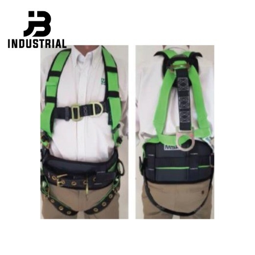 Arnes Msa Workman 2823004 - 5 Arg Petrolero C/prot Lumbar - Precio Referencial - Imagen 1