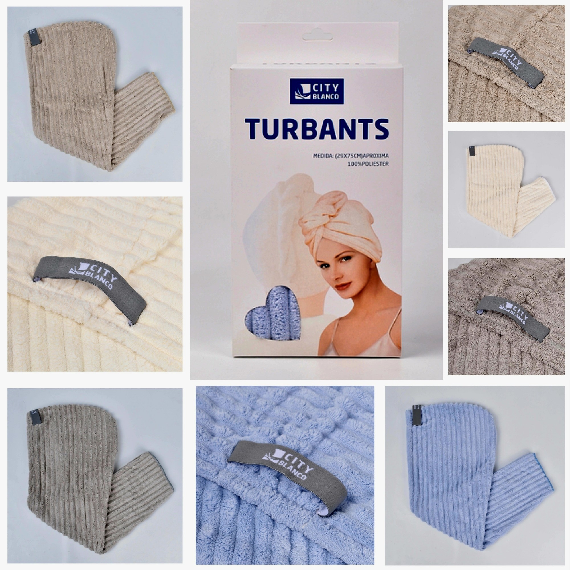 Turbante de Pelo con Caja Incluida - Imagen 2