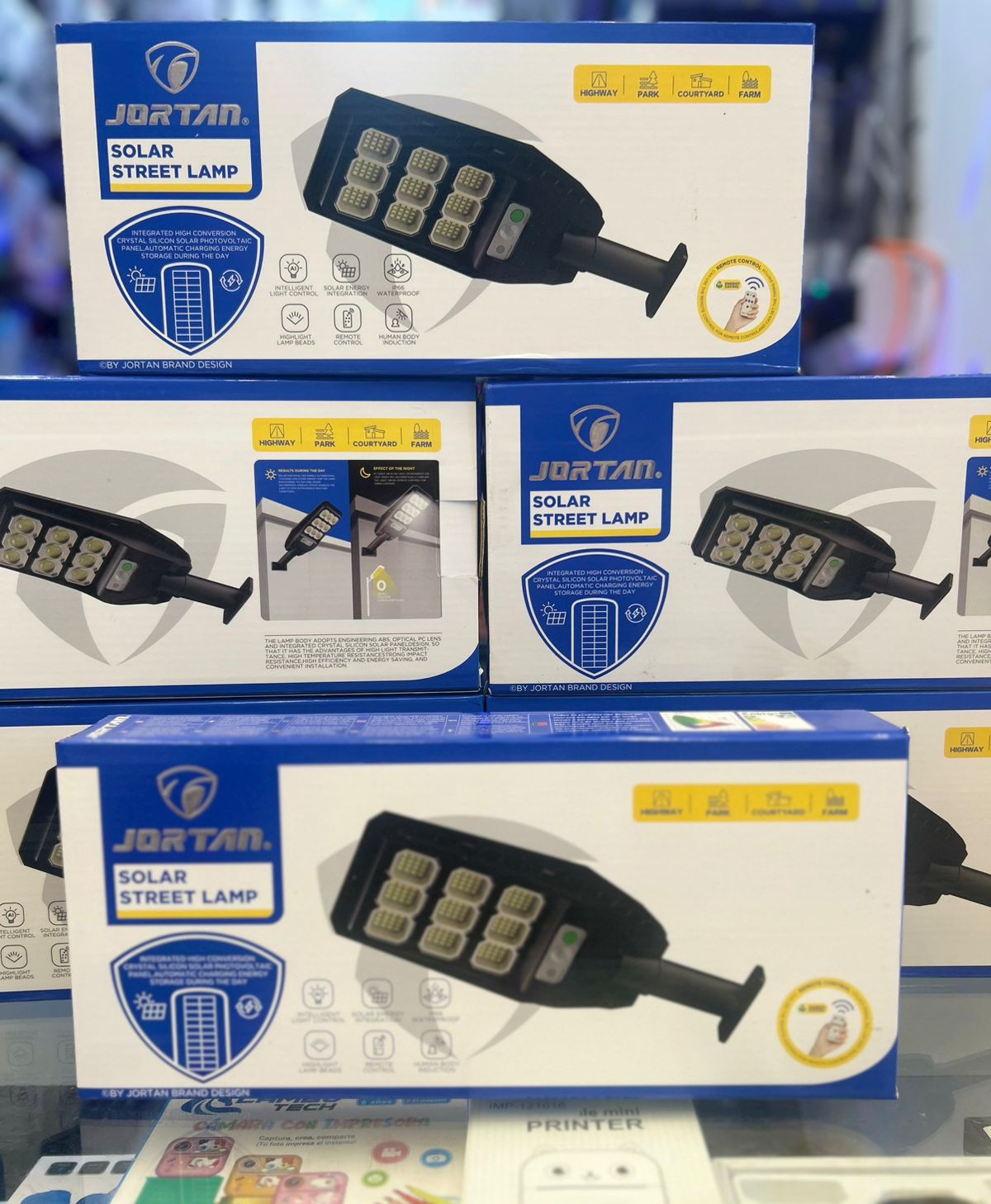 Reflector Solar C/sensor y Contro-9 Led - Imagen 4