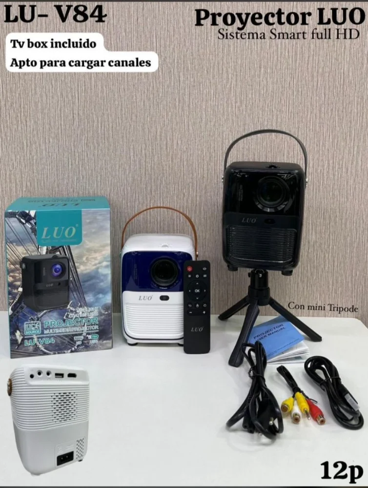Proyector con Tv Box Incorporado y Parlante - Imagen 2