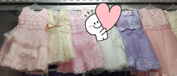 Vestido Fiesta Importado Tul Nena Niña Juvenil 4 al 14
