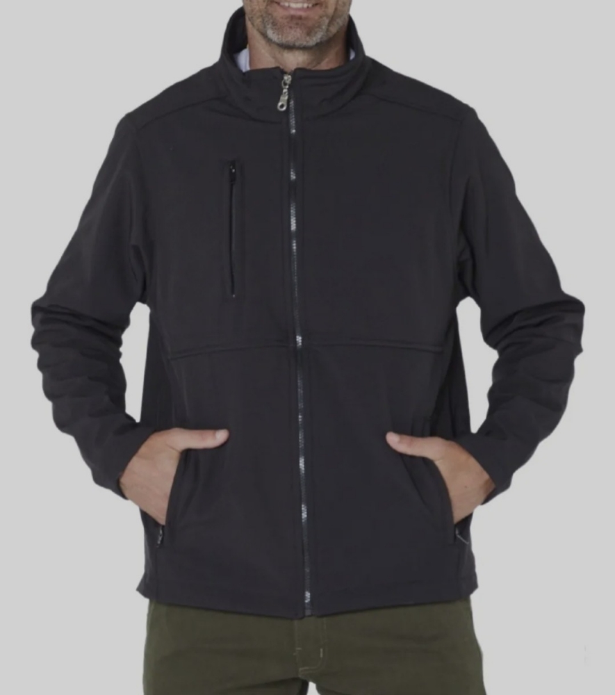 Campera Lisa Softshell Impermeable - Imagen 2