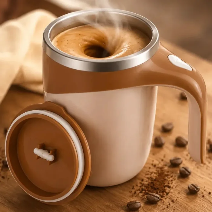 Taza Cafe Mezcladora - Batidora 380ml