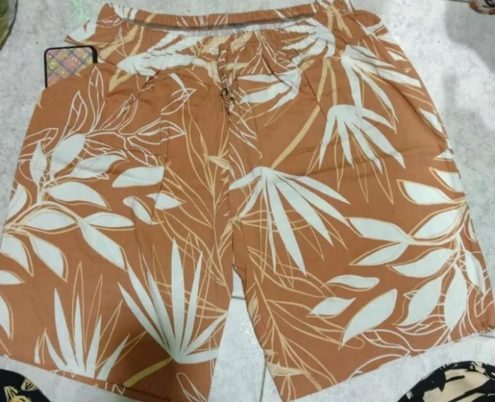 Bermuda de Lino Spandex Talles Especiales