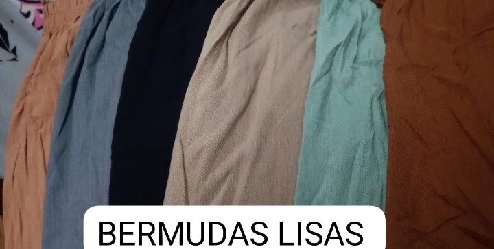 Bermuda de Lino Spandex Talles Especiales - Imagen 4
