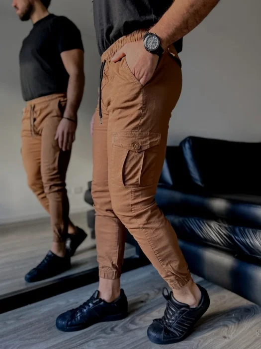 Jogger Cargo de Gabardina Elastizado (gabardina)