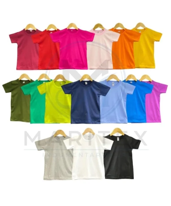 Remeras de Algodon Peinado Mejor Calidad Niño