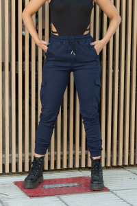 Jogger Cargó de Dama Elastizado (gabardina) - Miniatura 3