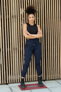 Jogger Cargó de Dama Elastizado (gabardina) - Miniatura 8