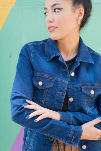 Campera de Dama Clasica Elastizado - Miniatura 4