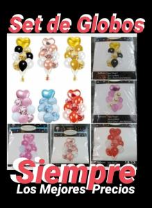Set de Globos Colores