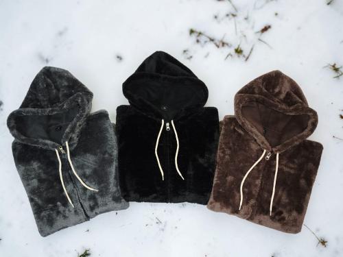 Campera Patagónica de Peluche con Polar por Adentro - Miniatura 3