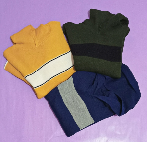 Pullover Lana con Capucha