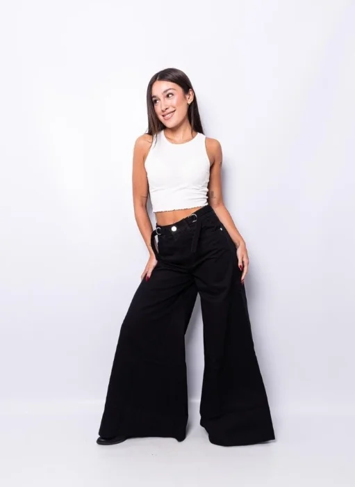 Jean Maxi Palazzo Negro Regulador Dama Rígido