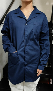 Guardapolvo Delantal Azul para Colegio Técnico